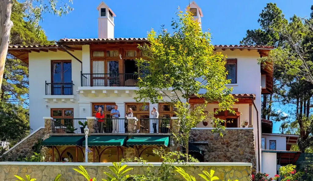 View of the peaceful environment of a private rehab for professionals seeking destination-based recovery.