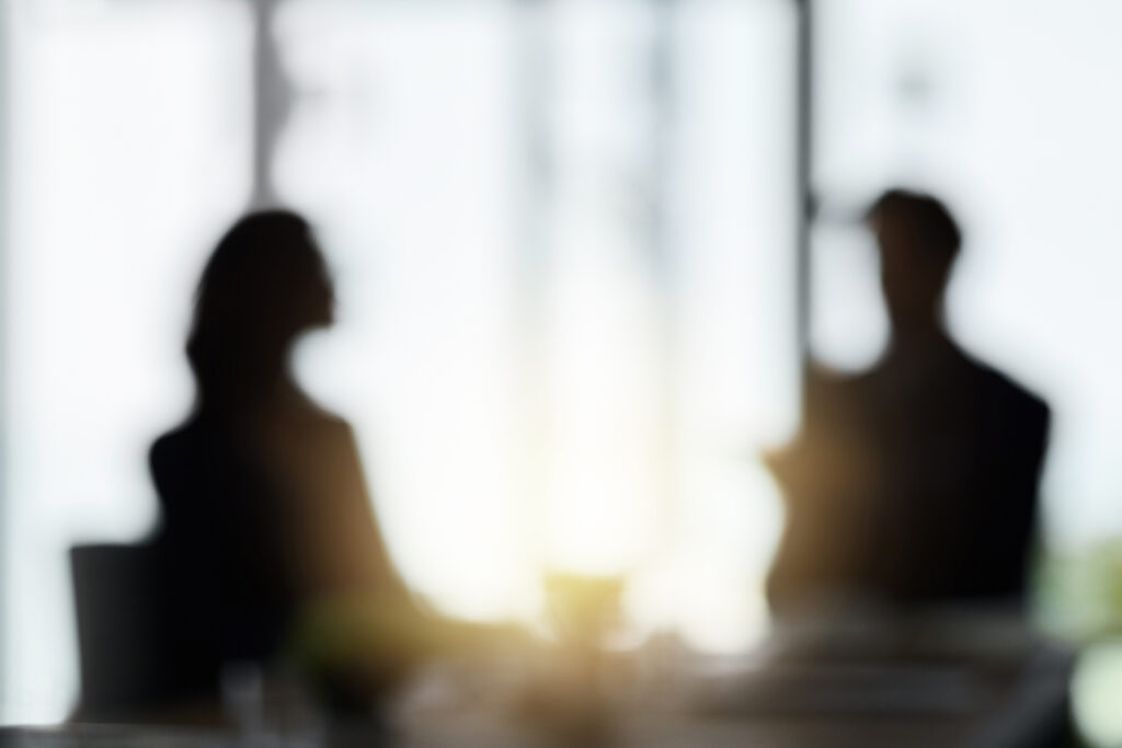 A private conversation demonstrating the discretion and privacy offered by confidential rehab